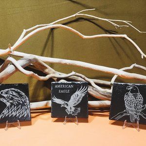 Black Slate Coasters